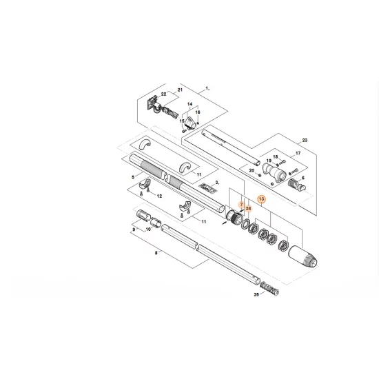 STIHL  Element zaciskowy 4859 740 3701